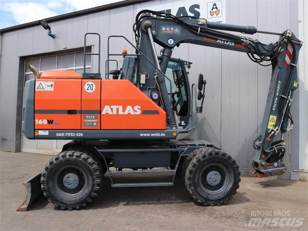 Atlas 160W-BLUE Hjulgrävare