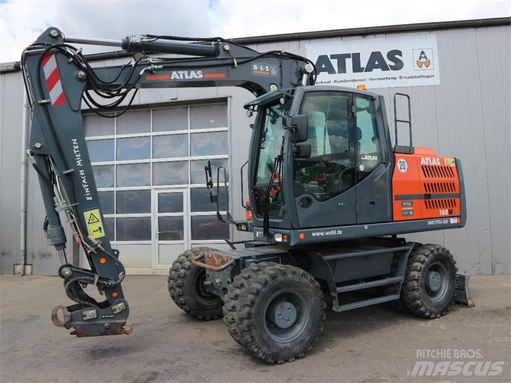 Atlas 160W-BLUE Hjulgrävare