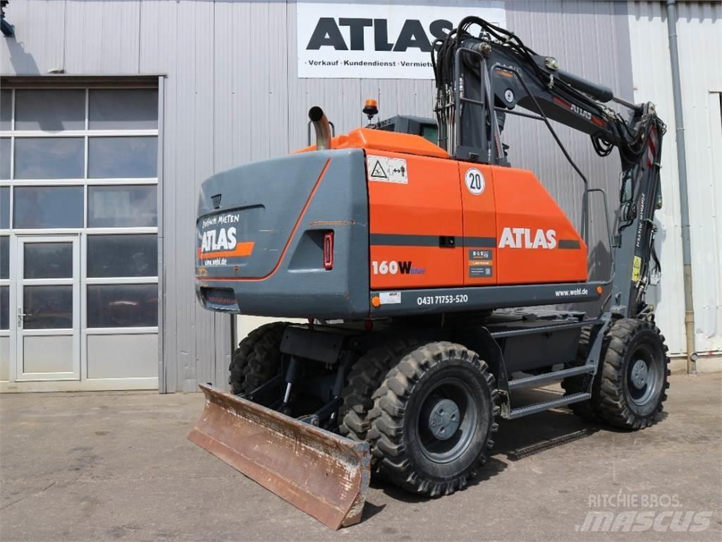 Atlas 160W-BLUE Hjulgrävare