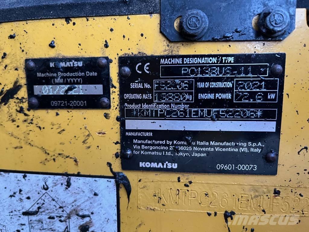 Komatsu PC 138 US-11 Bandgrävare
