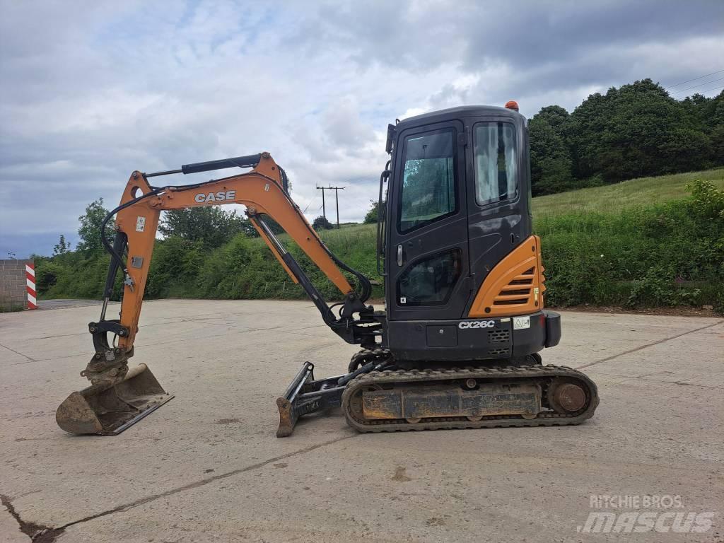 CASE CX 26 C Minigrävare < 7t
