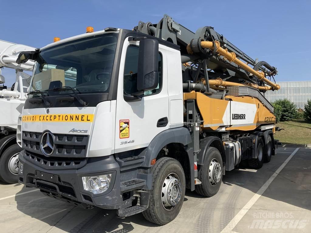 Liebherr THP 42 Lastbilar med betongpump