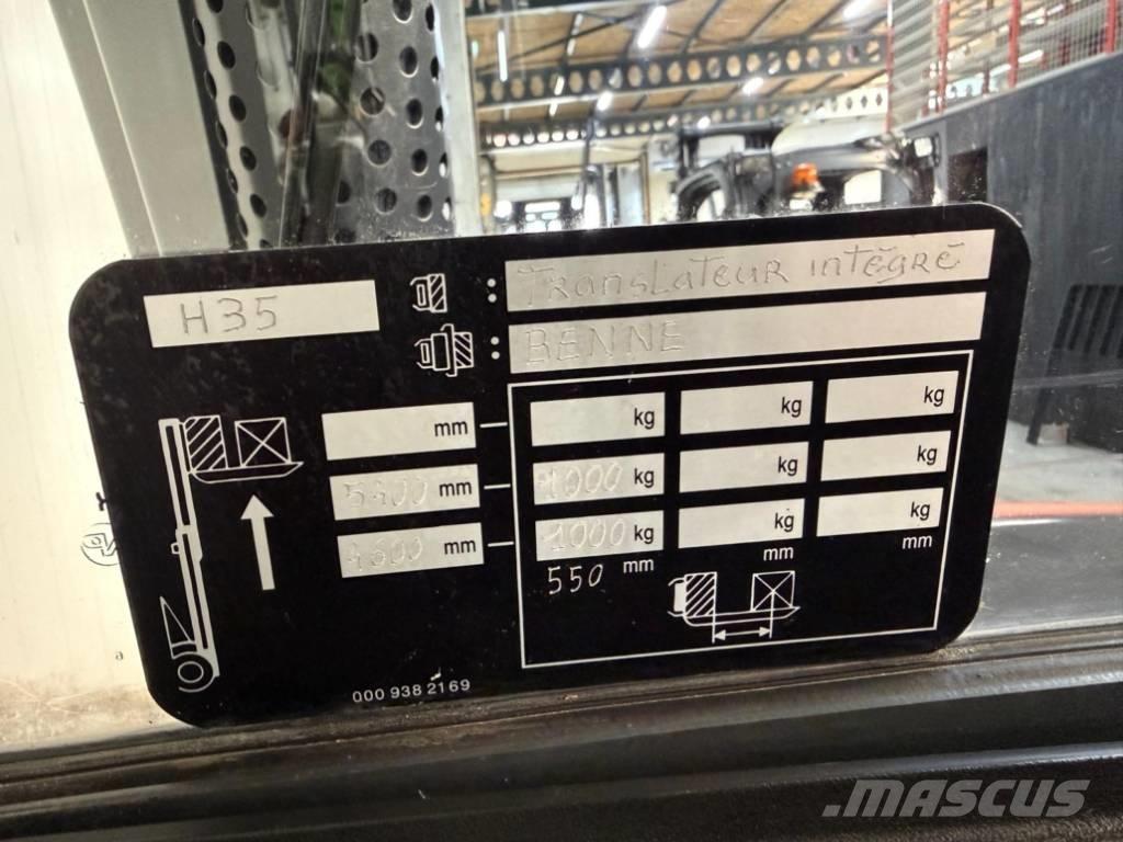 Linde H35-02 BJ Gasolmotviktstruckar