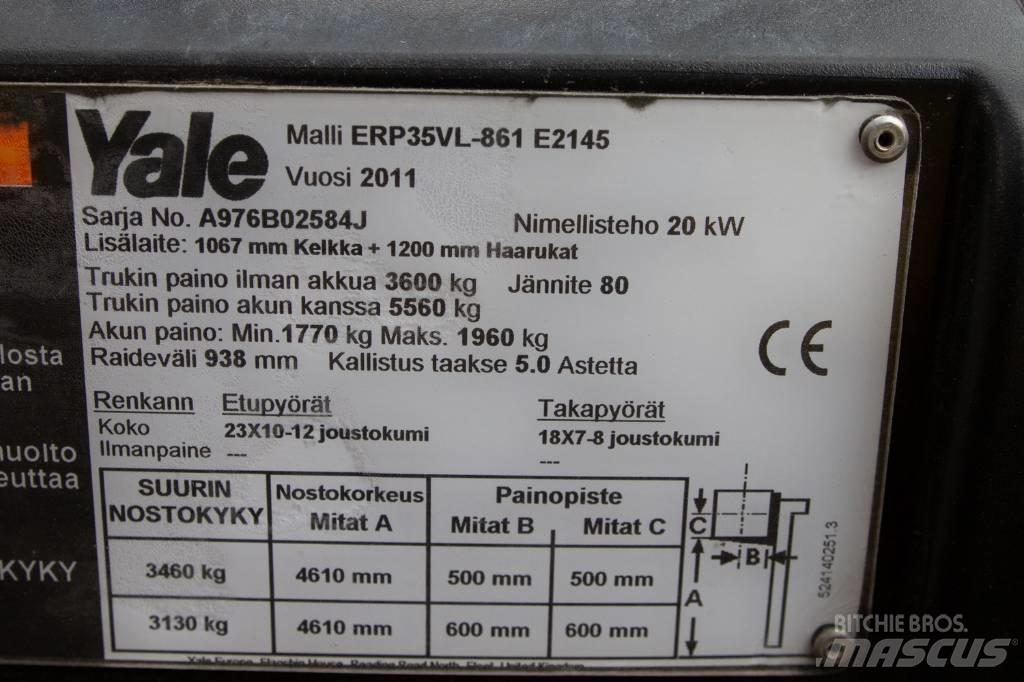 Yale ERP35VL Elmotviktstruckar