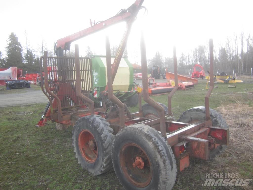 Patu 500 + Metsäkärry Skogsvagnar