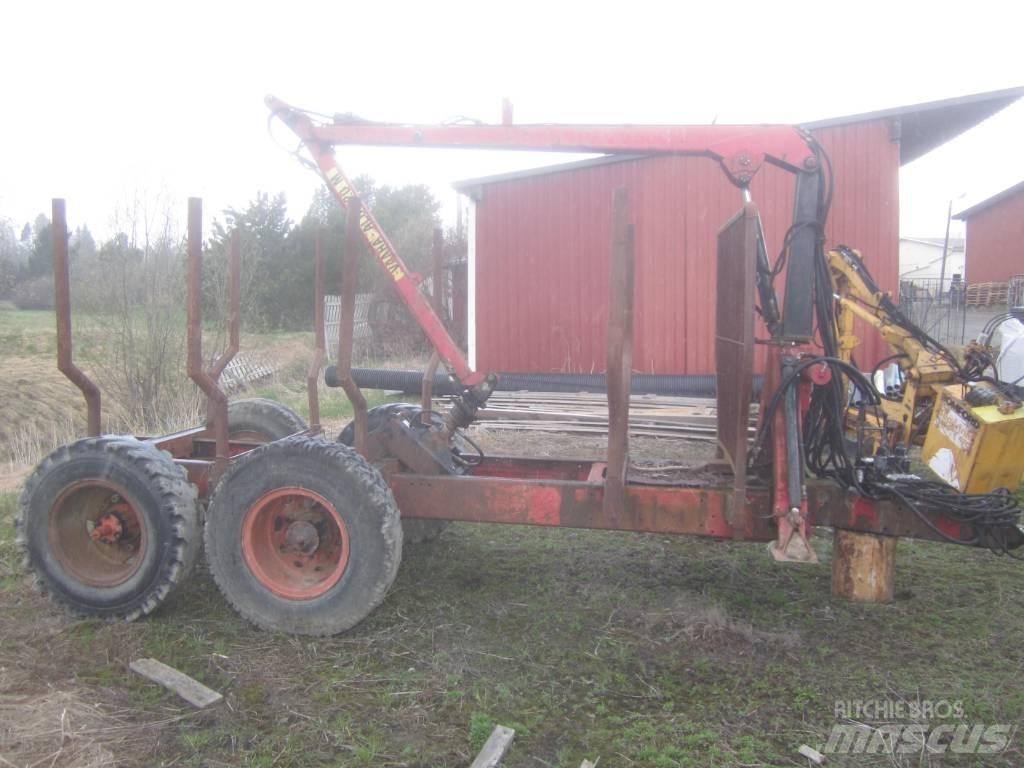 Patu 500 + Metsäkärry Skogsvagnar