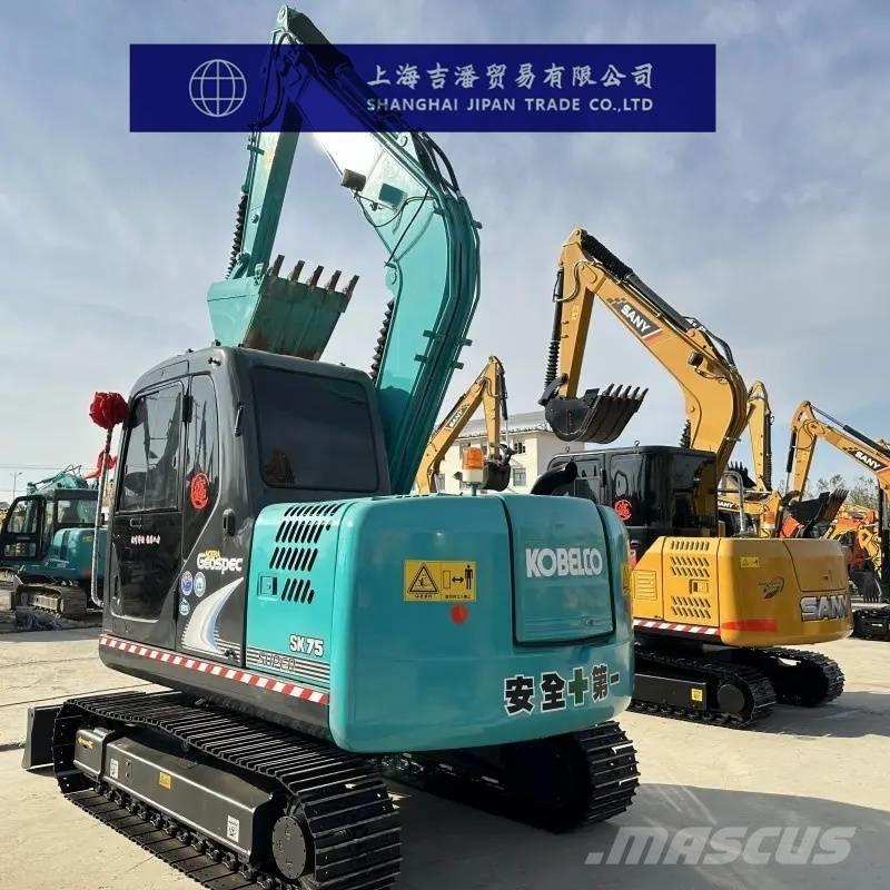 Kobelco SK 75 Midigrävmaskiner 7t - 12t