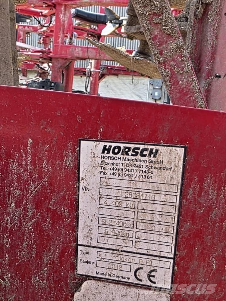 Horsch Joker 8 RT Tallriksredskap