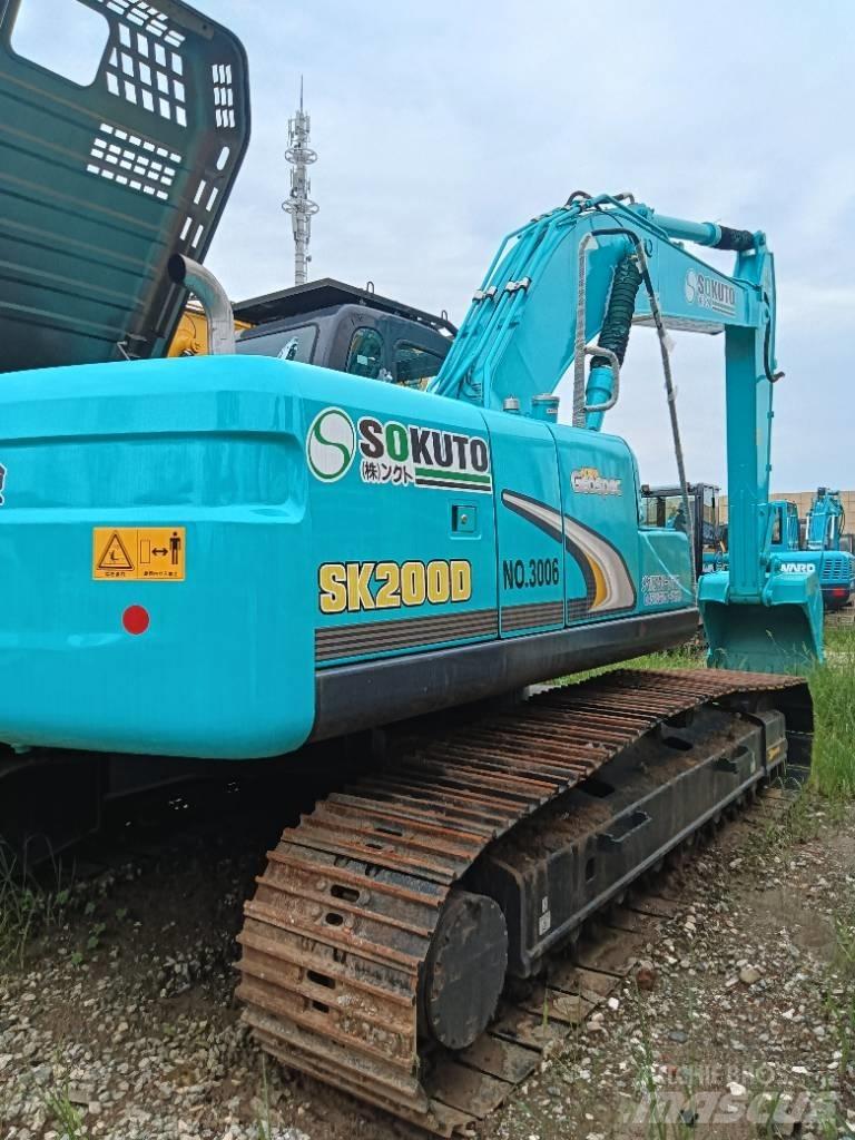 Kobelco SK 200 Midigrävmaskiner 7t - 12t