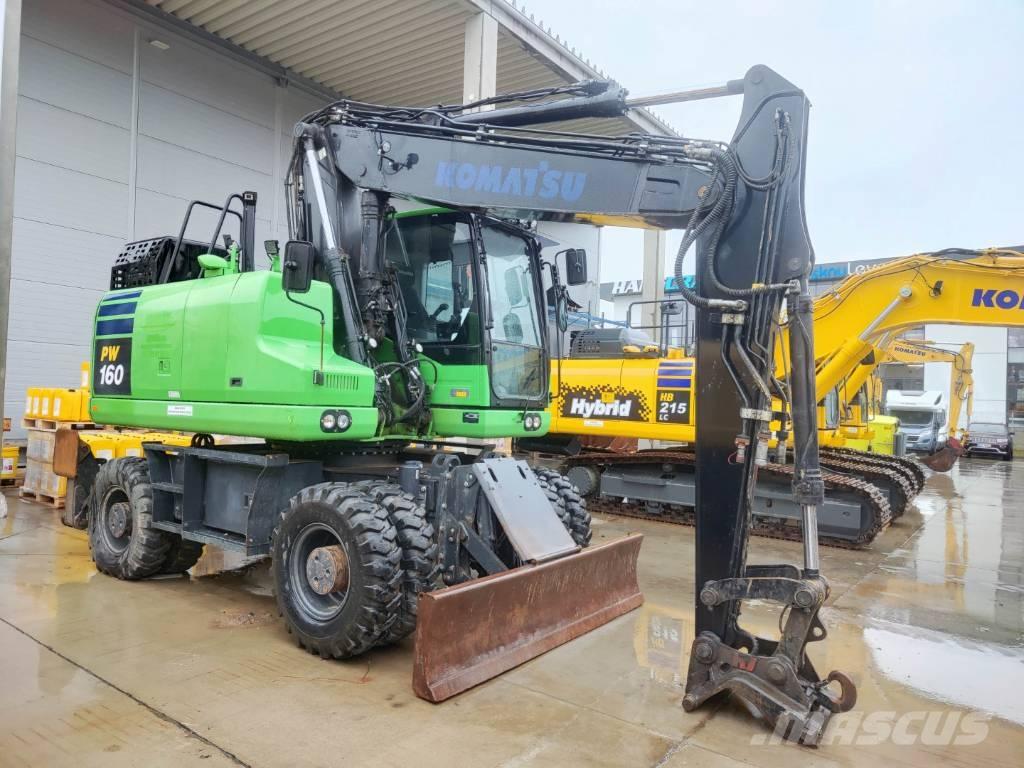 Komatsu PW 160-11 Hjulgrävare