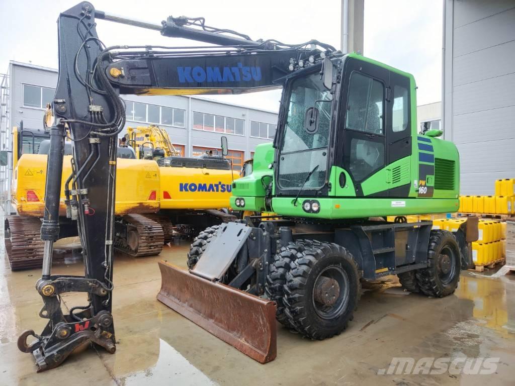 Komatsu PW 160-11 Hjulgrävare
