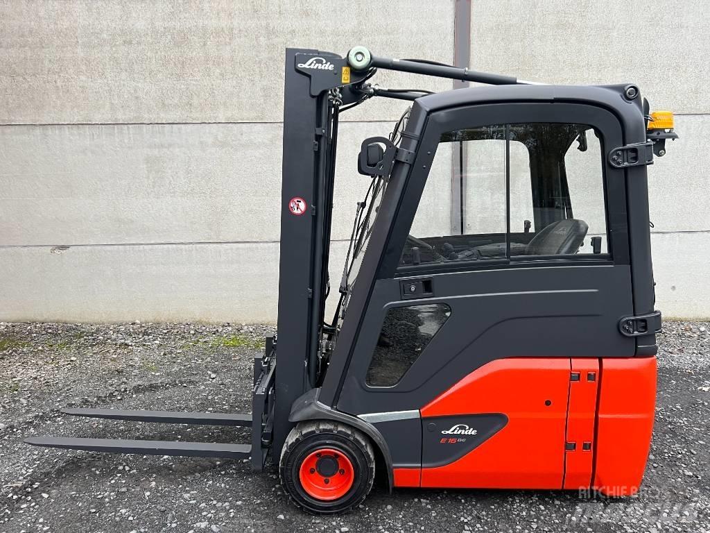 Linde E16-02 EVO Elmotviktstruckar