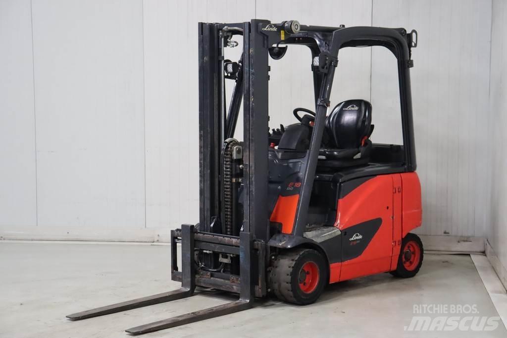 Linde E18PH-02 Elmotviktstruckar