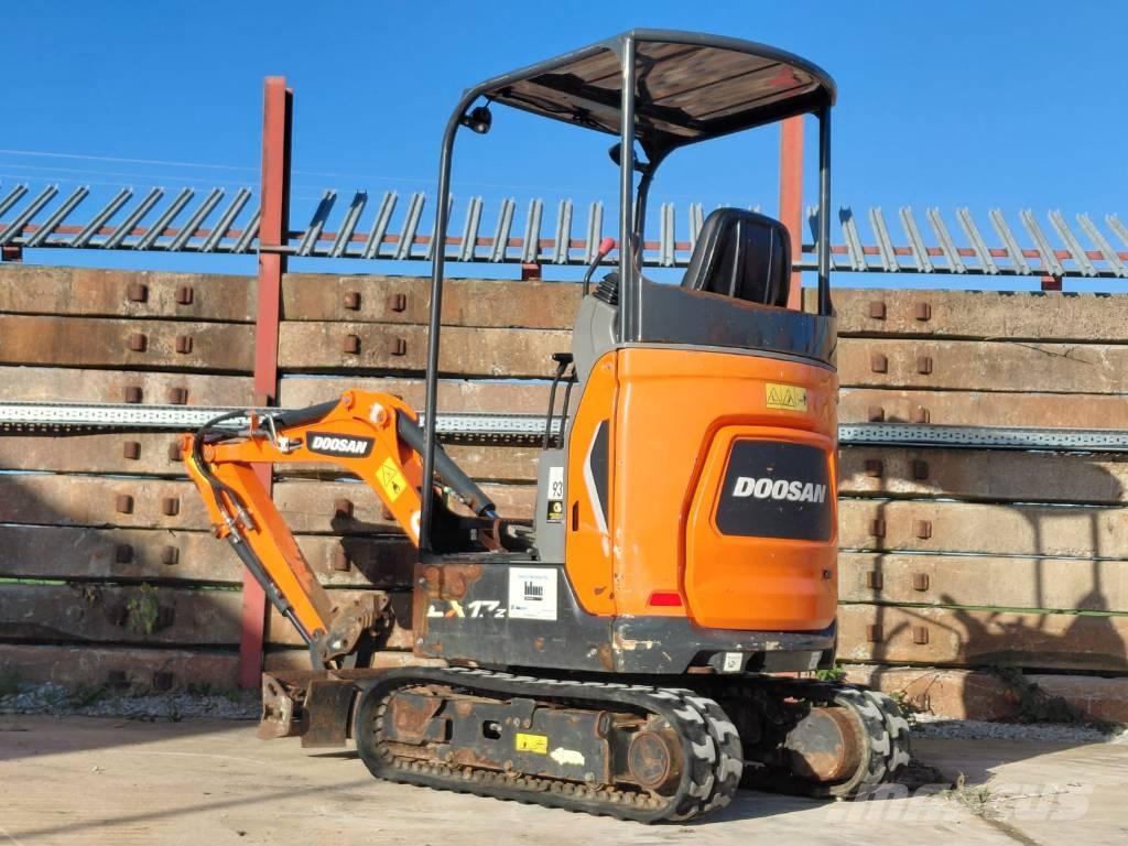 Doosan DX17Z Minigrävare < 7t