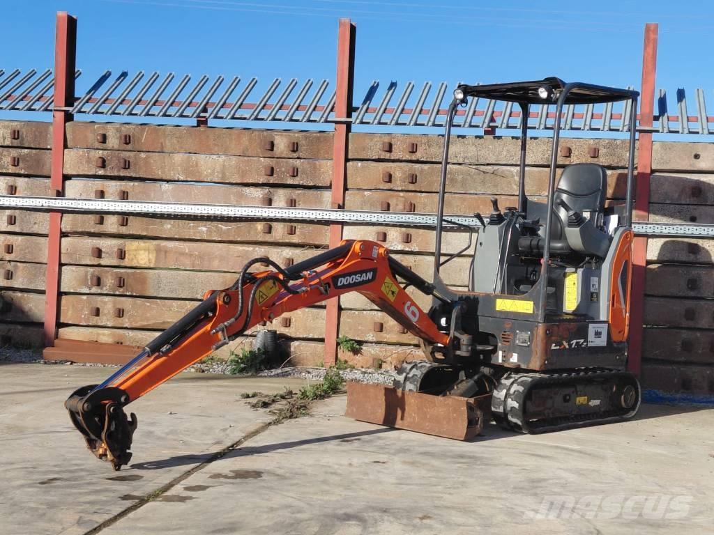 Doosan DX17Z Minigrävare < 7t