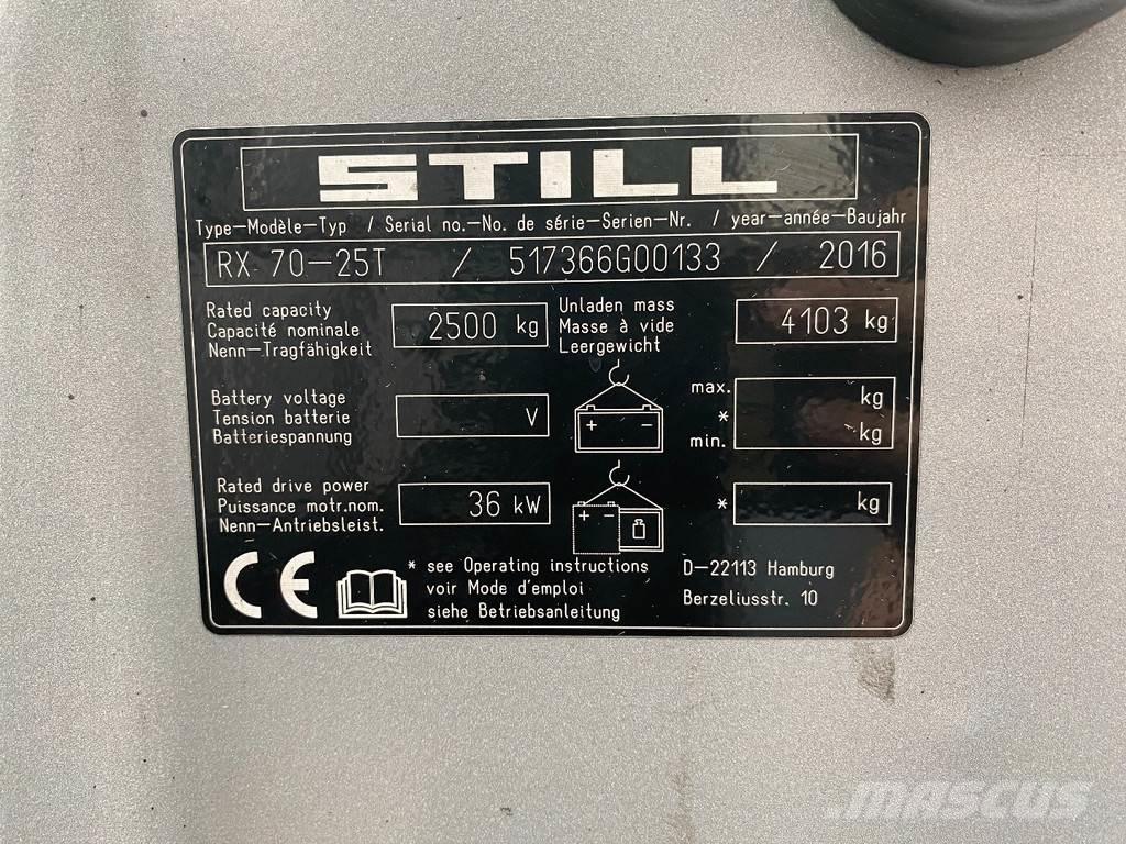 Still RX70-25T Gasolmotviktstruckar