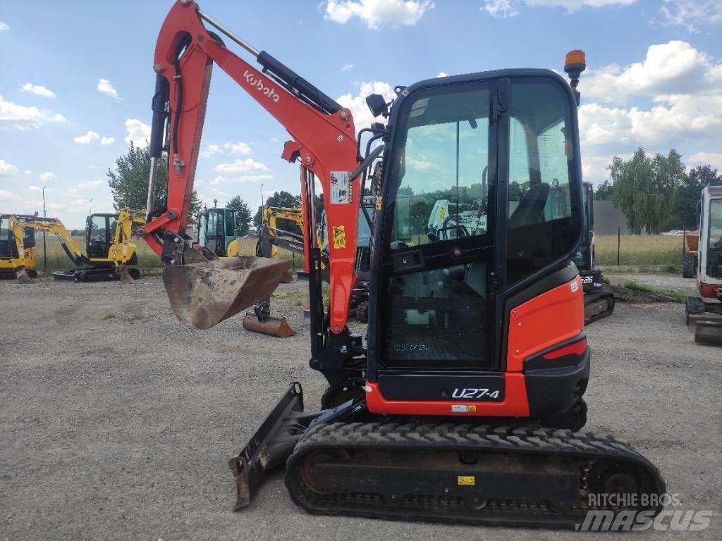 Kubota U 27-4 Minigrävare < 7t