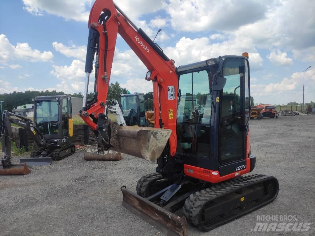 Kubota U 27-4 Minigrävare < 7t
