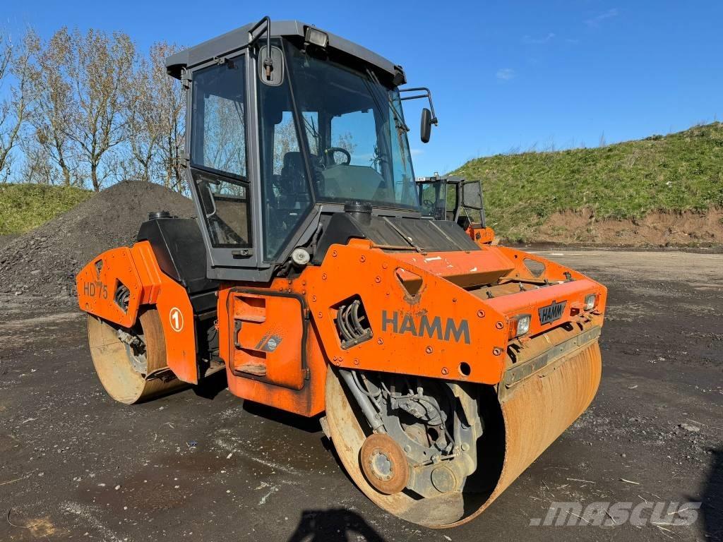 Hamm HD 75 Tvåvalsvältar