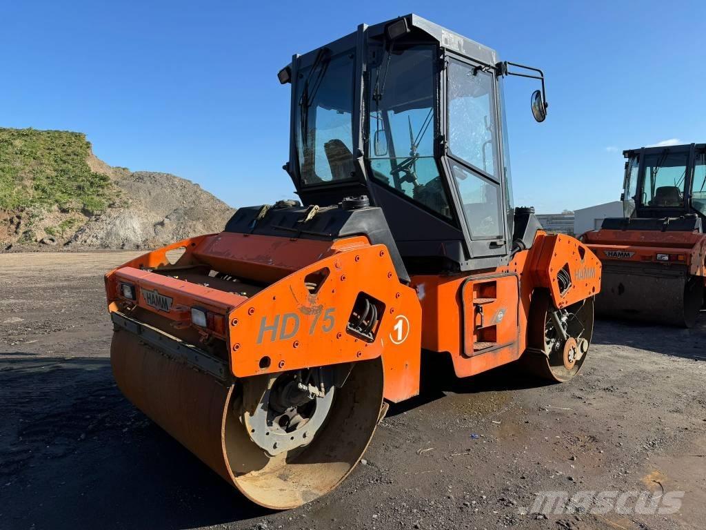 Hamm HD 75 Tvåvalsvältar