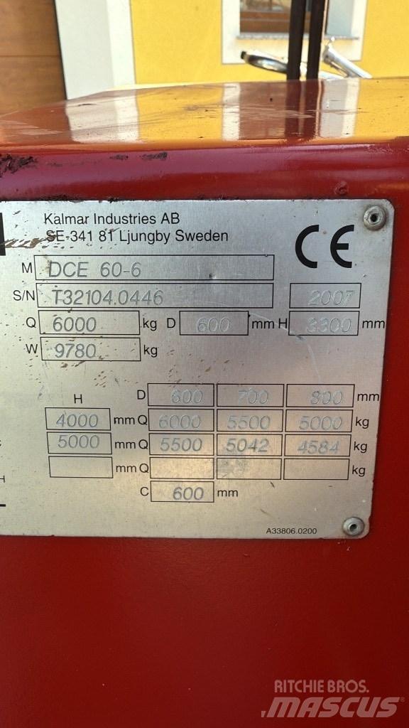 Kalmar DCE 60-6 Dieselmotviktstruckar