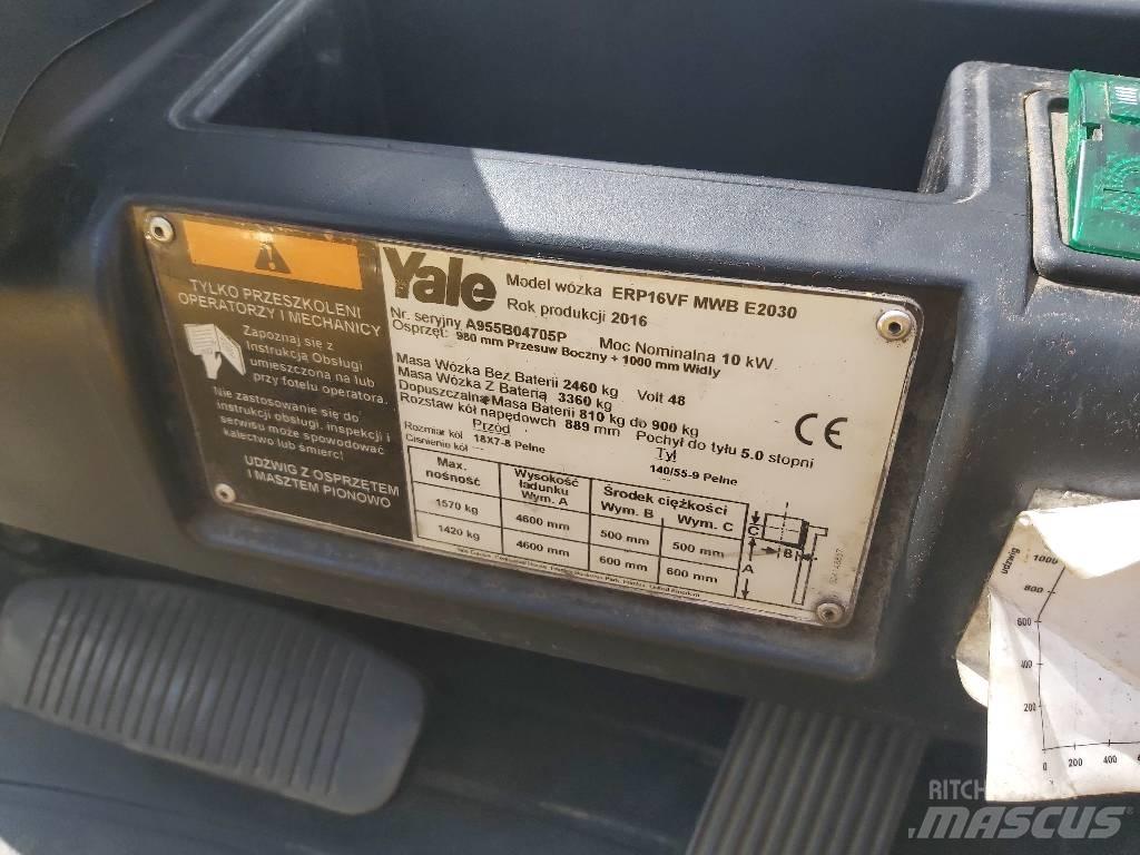 Yale ERP16VF Elmotviktstruckar