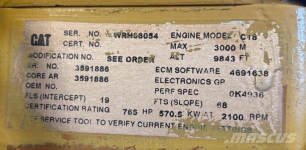 CAT C 18 Entreprenad - Övrigt