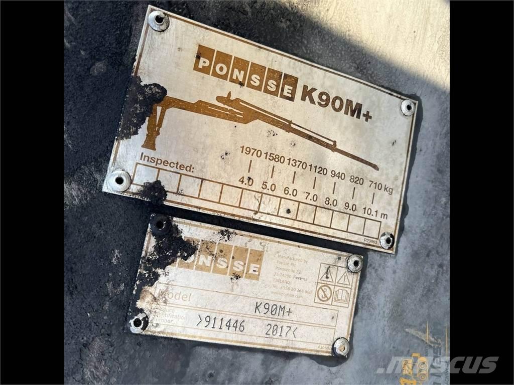 Ponsse K90M+ Skotarkranar