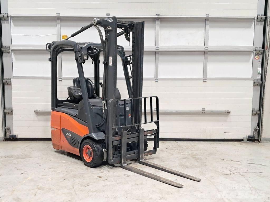Linde E12-02 Elmotviktstruckar