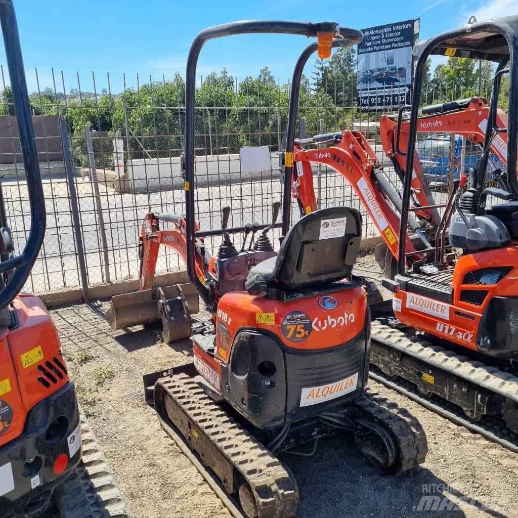 Kubota U 10-3a Minigrävare < 7t