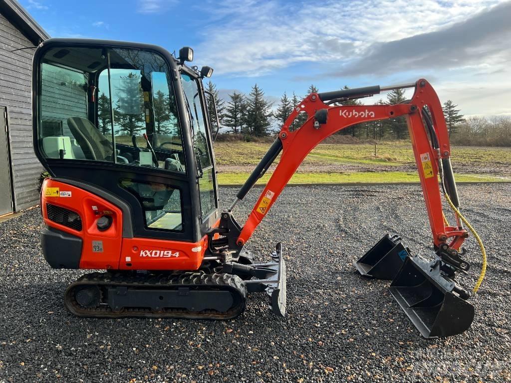 Kubota KX 019-4 Minigrävare < 7t