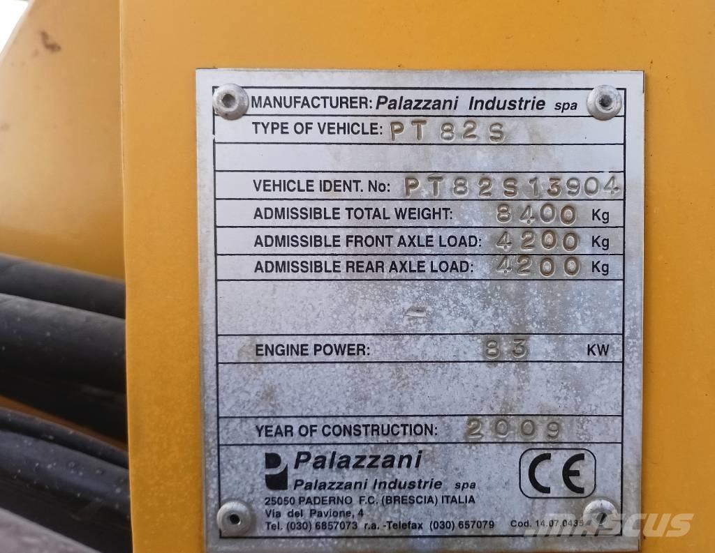 Palazzani PT82 Teleskopiska hjullastare