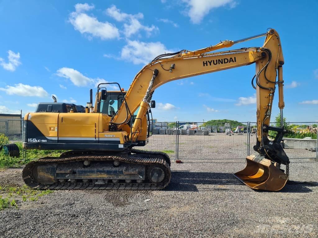 Hyundai R160LC-9A Bandgrävare