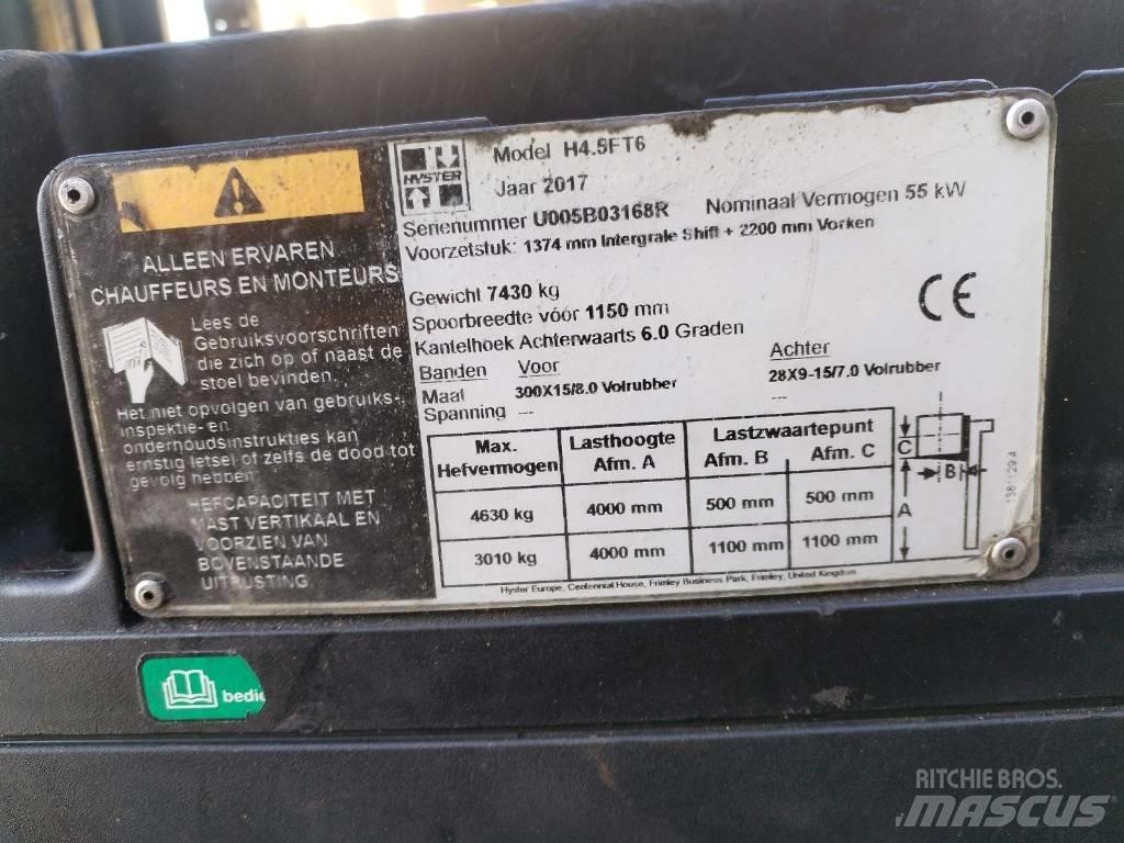Hyster H4.5FT Dieselmotviktstruckar