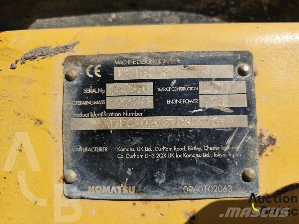 Komatsu PC130-8 Bandgrävare