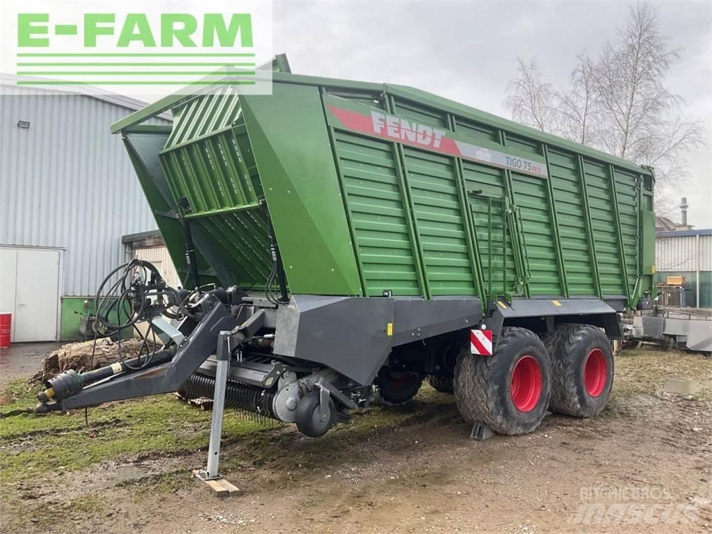 Fendt tigo 75 vr Övriga Trailers
