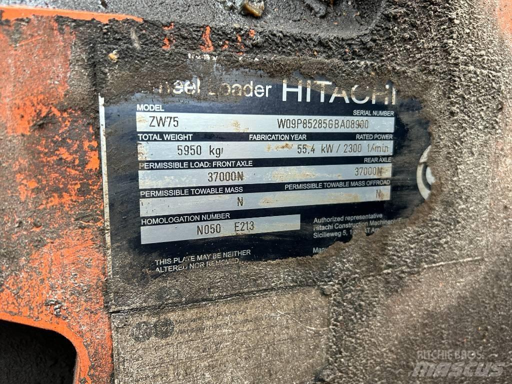 Hitachi ZW 75 Hjullastare