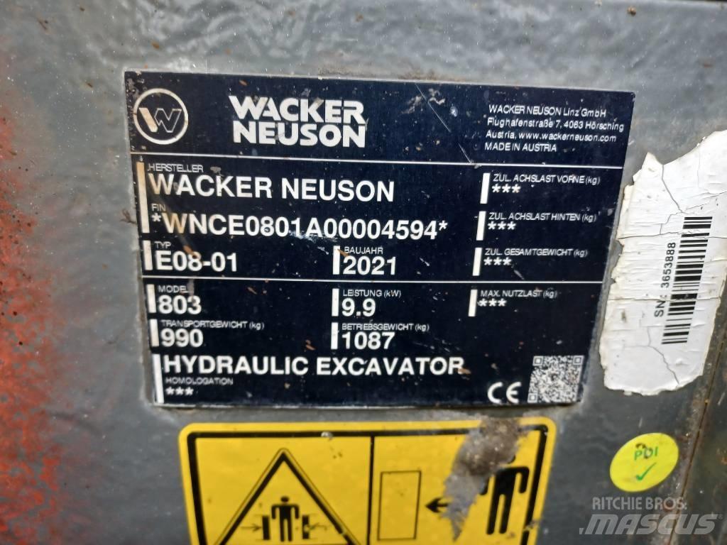 Wacker Neuson 803 Bandgrävare