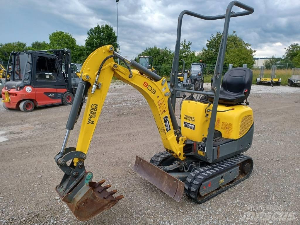 Wacker Neuson 803 Bandgrävare