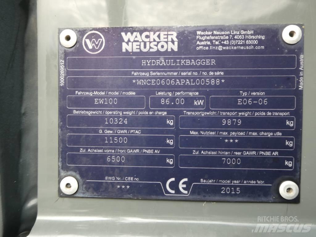 Wacker Neuson EW 100 Hjulgrävare