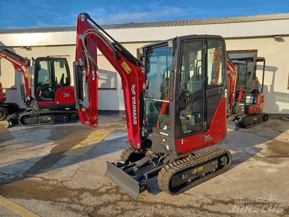 Yanmar SV19 Minigrävare < 7t