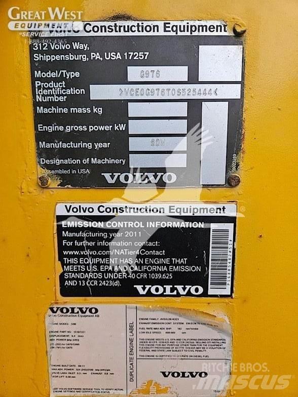 Volvo G976 Väghyvlar