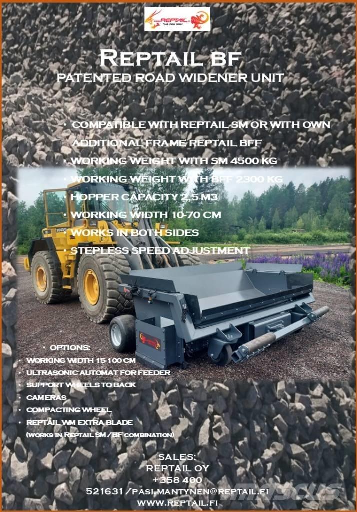 Reptail Road widener Andra vägbyggnadsmaskiner