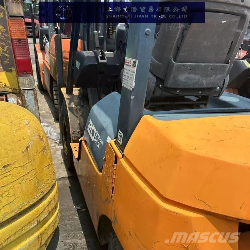 Toyota FGZN20 Dieselmotviktstruckar