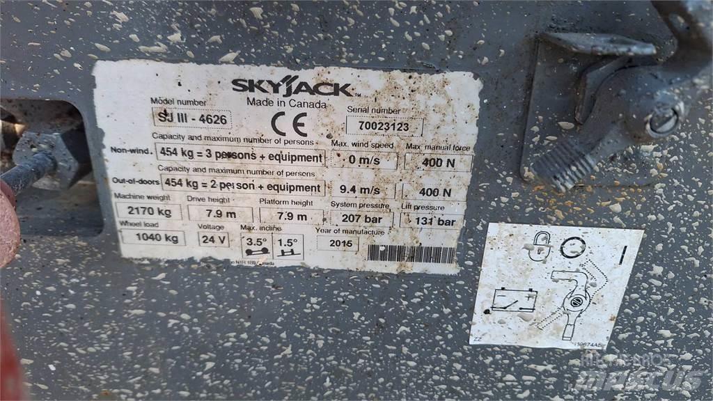 SkyJack SJIII4626 Saxliftar