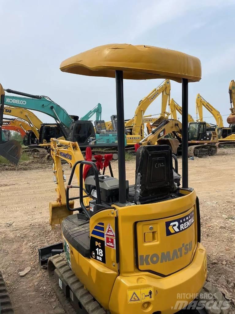 Komatsu PC 18 MR Minigrävare < 7t