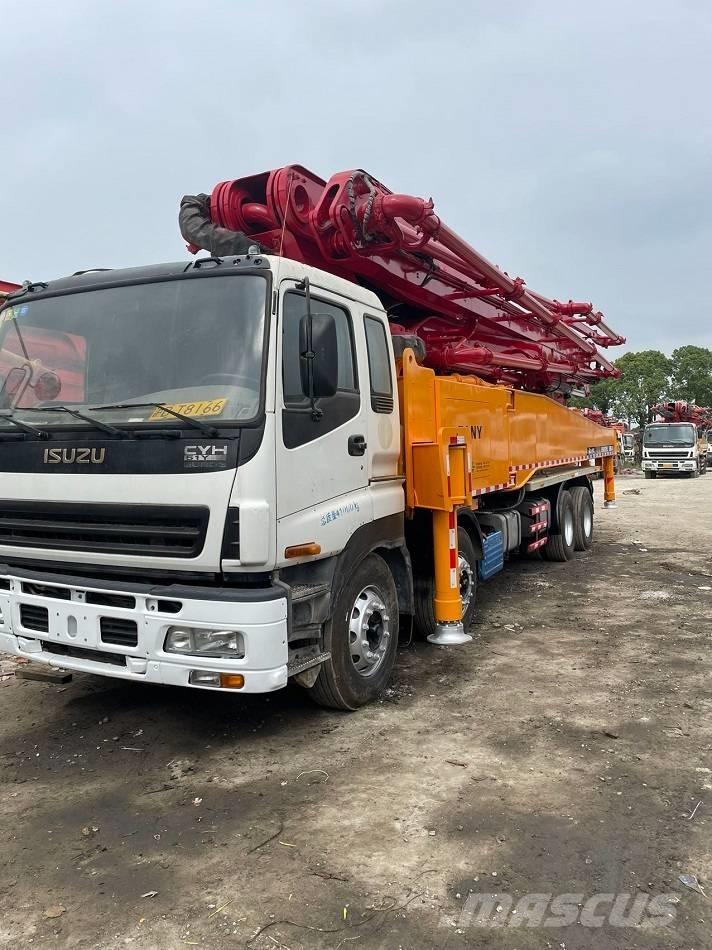 Sany 56m Lastbilar med betongpump