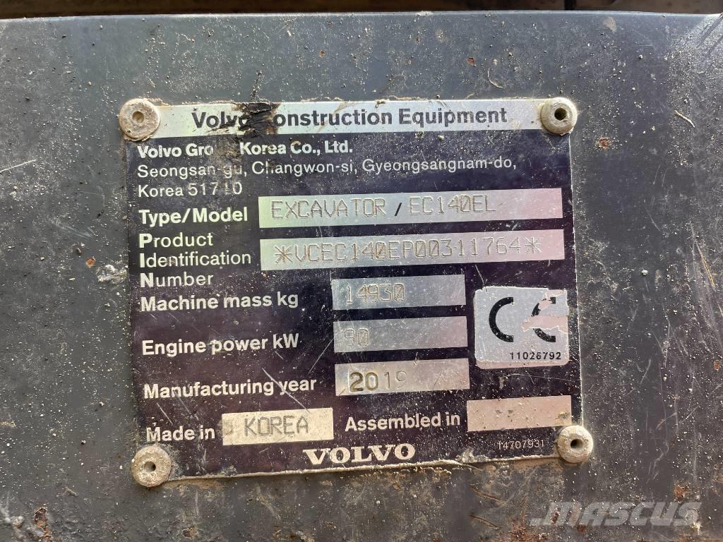 Volvo EC 140 Bandgrävare