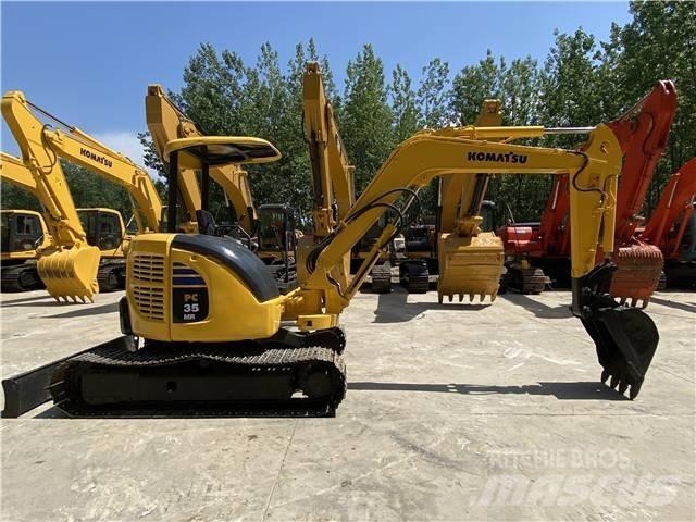 Komatsu PC35MR Minigrävare < 7t