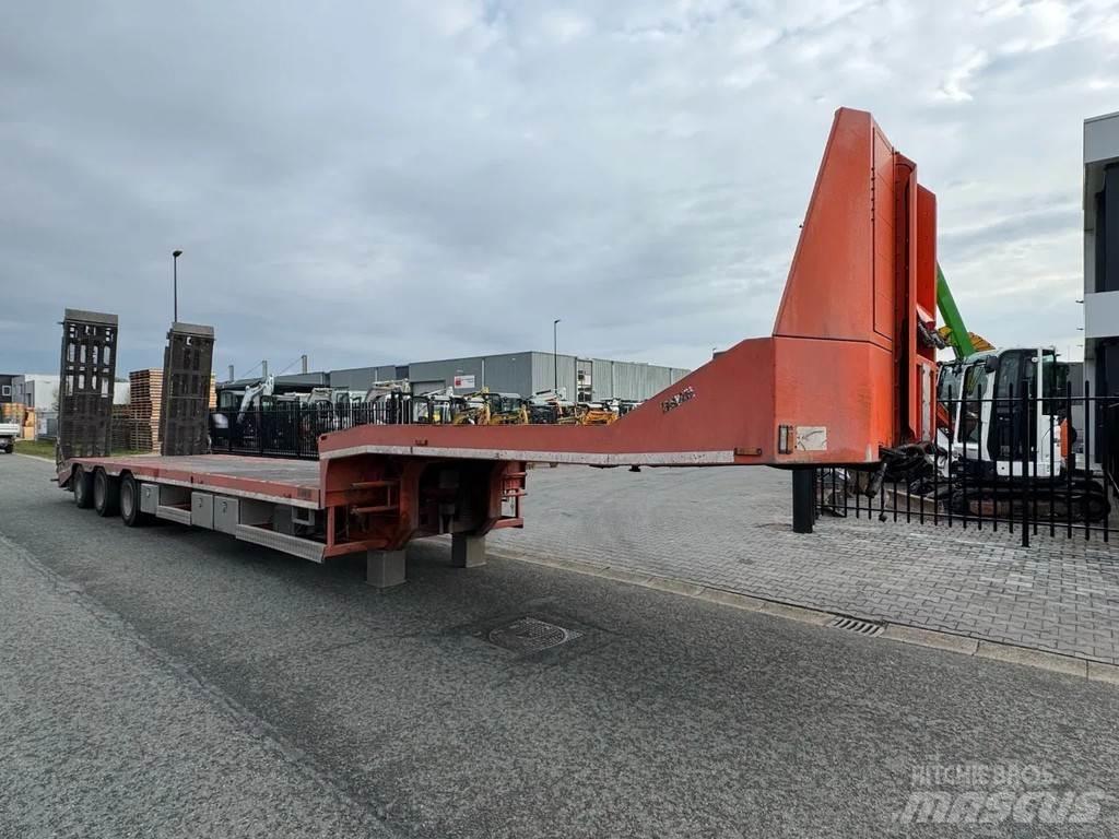 Zanner STL45 Låg lastande semi trailer